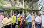 केडीएमसी महापौरांनी केली आधारवाडीतील आदिवासी वस्तीची पाहणी