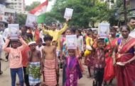 आदिवासी संस्कृतीच्या जल्लोषात टिटवाळ्यात भव्य मिरवणूक