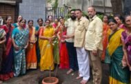 नरेंद्र पवार यांच्या वाढदिवसानिमित्त पारनाका येथे वृक्षारोपण; शेकडो सेवेकऱ्यांची उपस्थिती