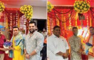 अर्जुन बुवा चौधरी यांच्या निवासस्थानी बाप्पाचे जल्लोषात आगमन