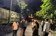 आंबिवली पश्चिमेतील रस्त्याची युद्धपातळीवर दुरुस्ती