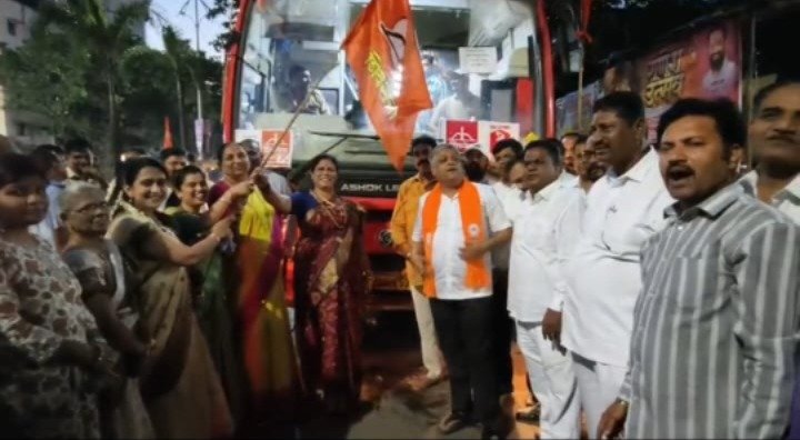 गणेशभक्तांसाठी कल्याण पश्चिमेतून २० मोफत एसटी बसेस रवाना