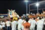नवजीवन मित्र मंडळातर्फे गणेशोत्सवाची जय्यत तयारी; ४५ फूट उंच कोलकाता मंदिराचा देखावा ठरणार आकर्षण